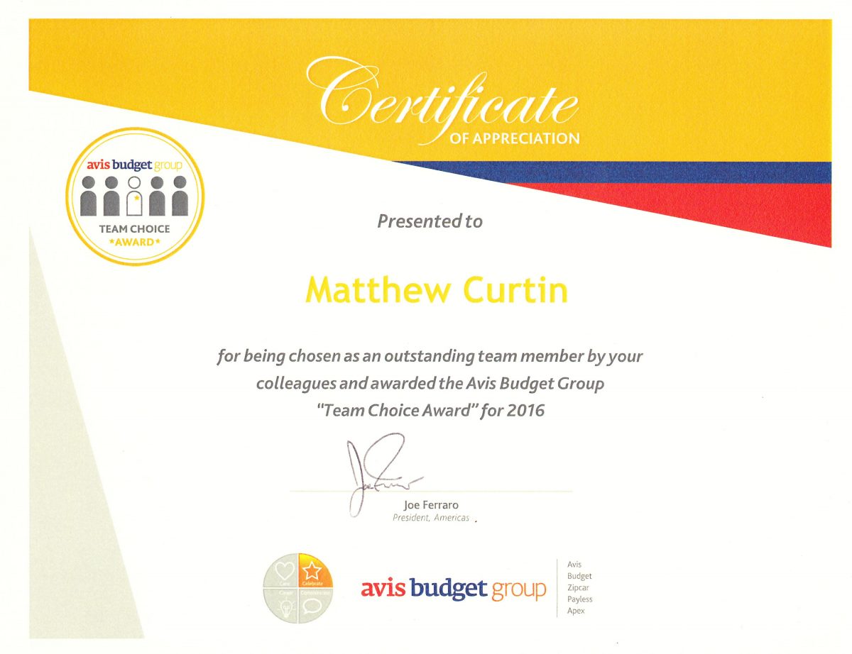 mail certificate avis